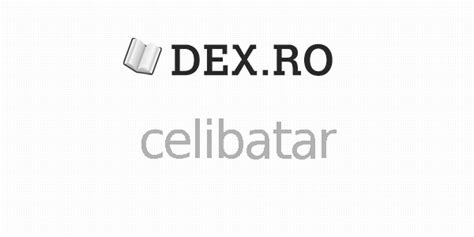 celibatar DEX